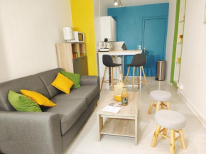 L'appart K-OULEUR- Wifi Fibre-Checkin auto- 2 pers